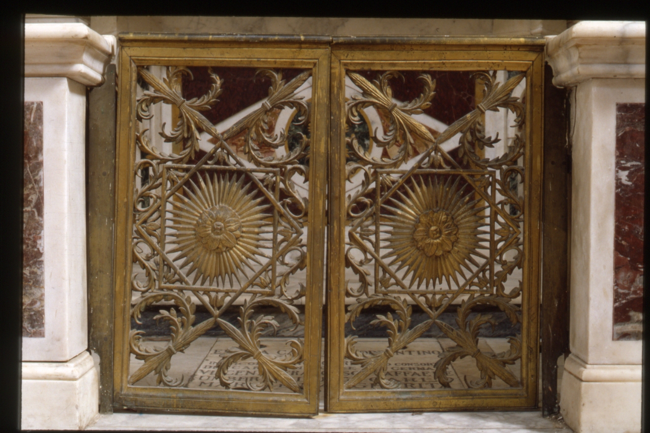 cancello di balaustrata - bottega napoletana (seconda metà sec. XIX)