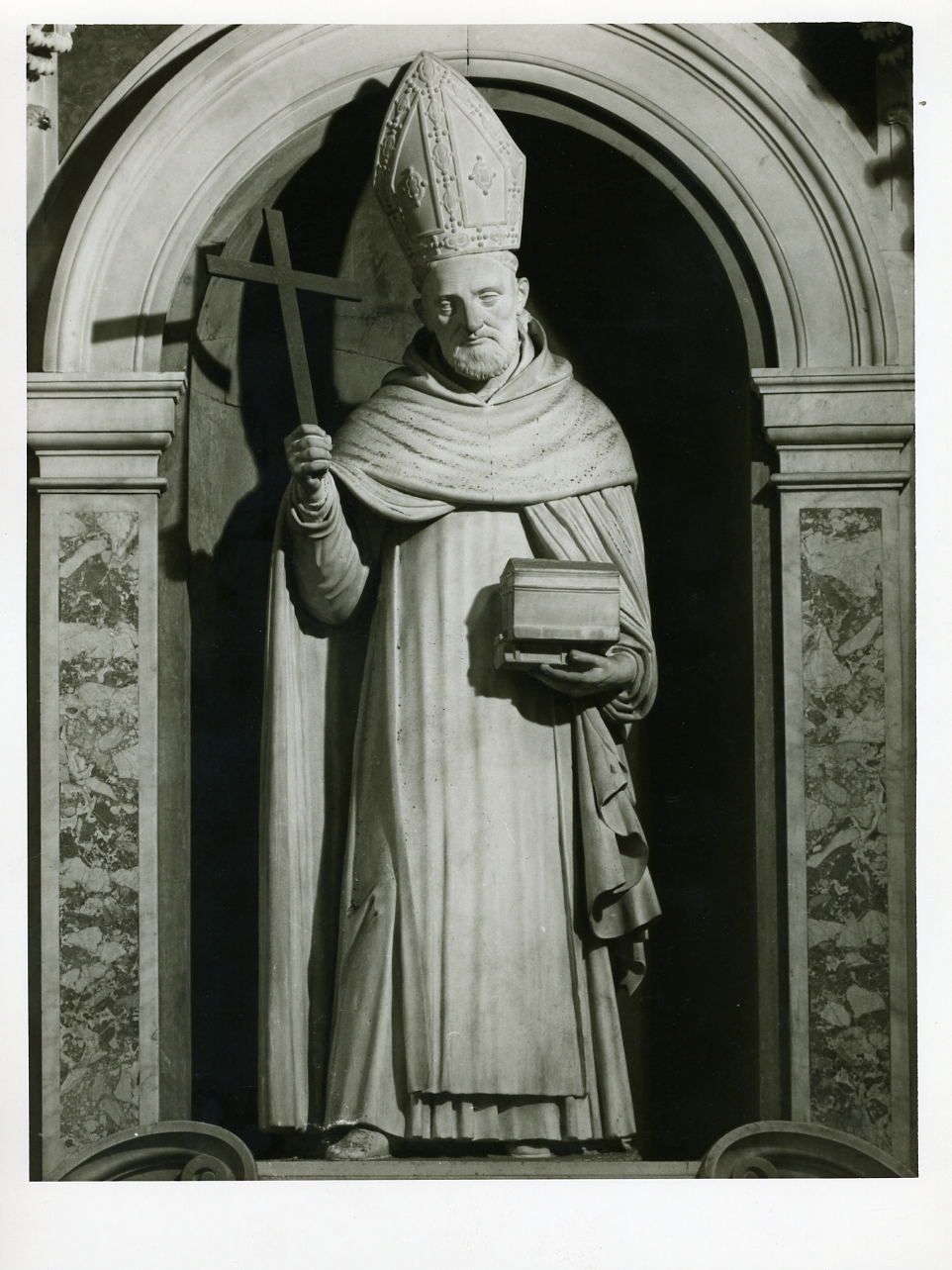 ritratto di Ambrogio Salvio (statua) di Naccherino Michelangelo (sec. XVII)