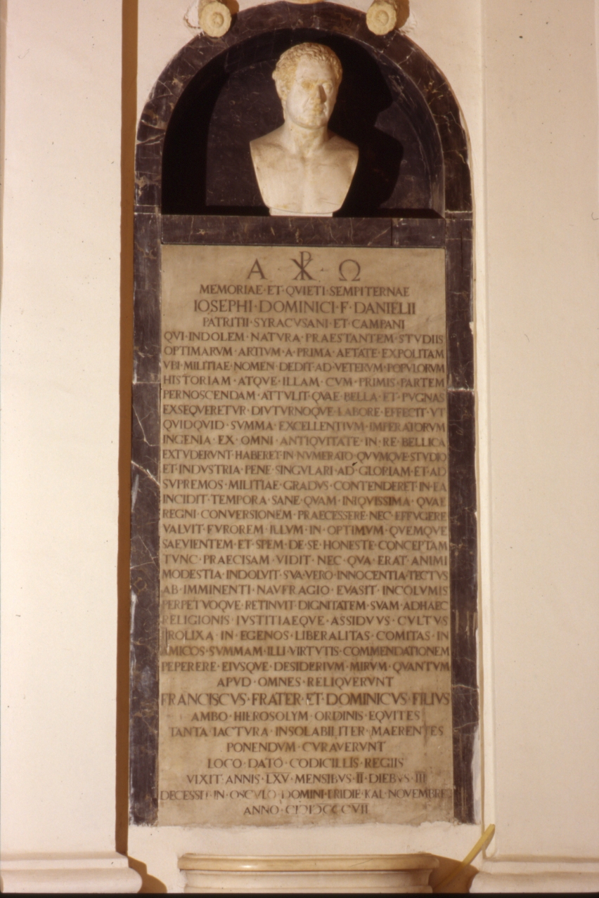 lapide tombale - bottega campana (sec. XIX)