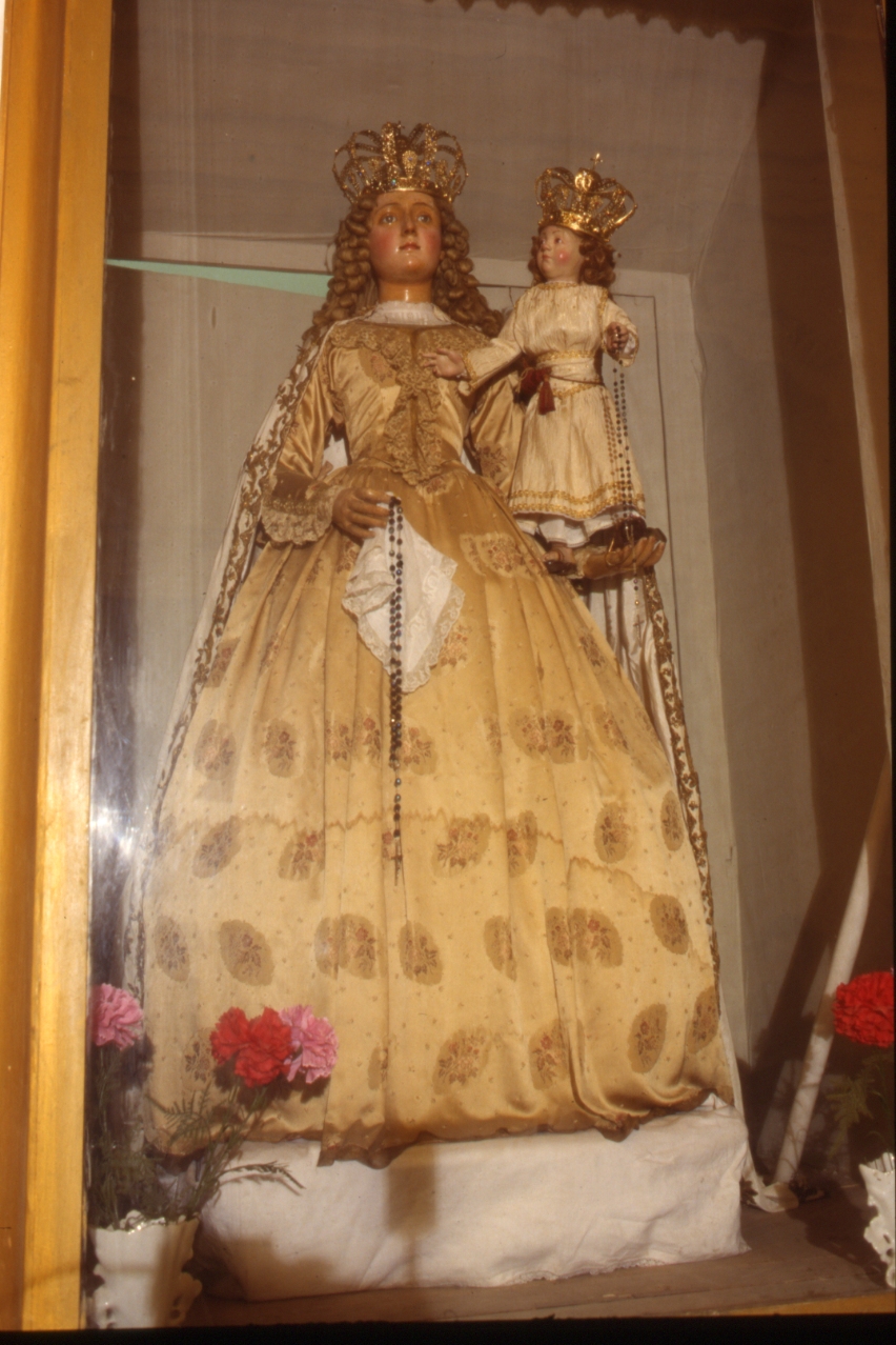 Madonna del Rosario (statua processionale) - manifattura napoletana (seconda metà sec. XIX)