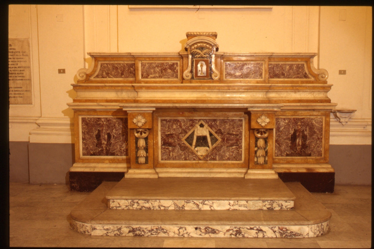 altare - bottega napoletana (secondo quarto sec. XIX)
