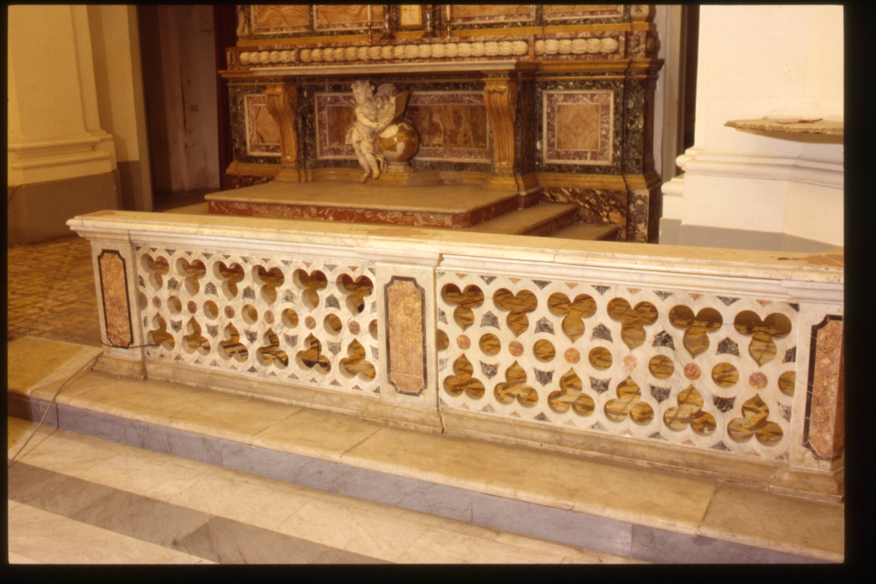 balaustrata - bottega napoletana (secondo quarto sec. XIX)