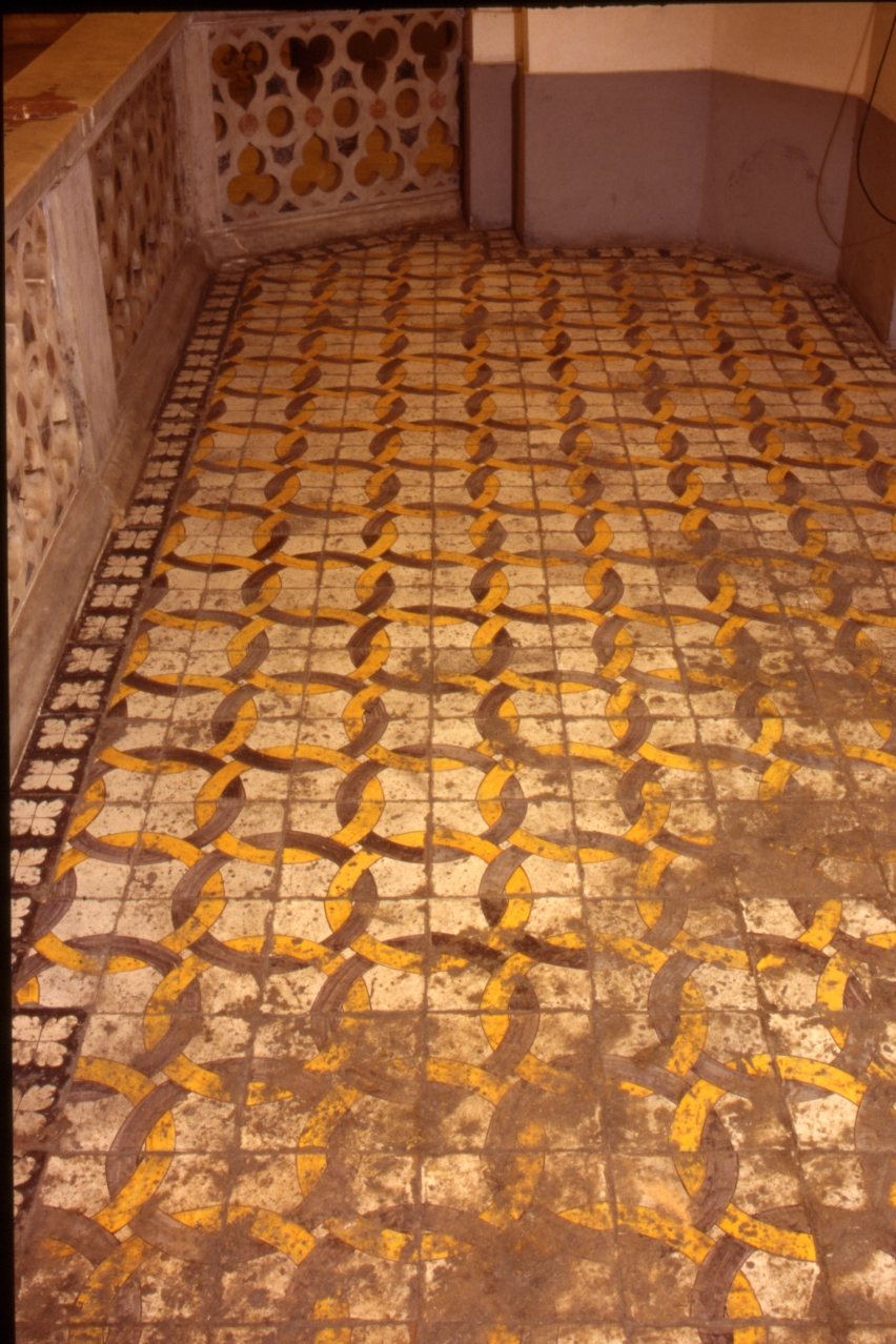 pavimento - bottega napoletana (secondo quarto sec. XIX)
