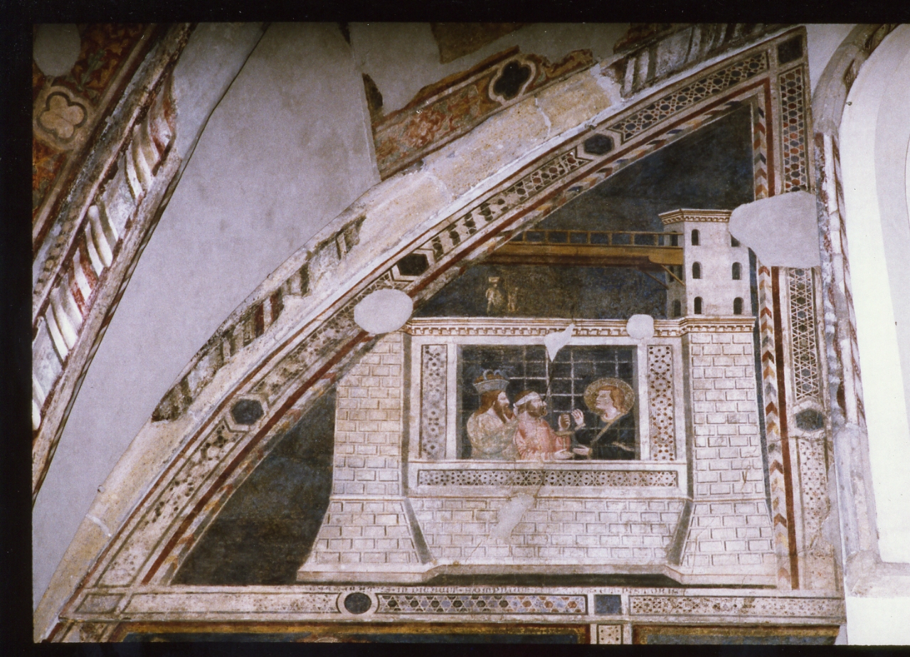 Giuseppe interpreta i sogni del faraone (dipinto) di D'Oderisio Roberto (metà sec. XIV)