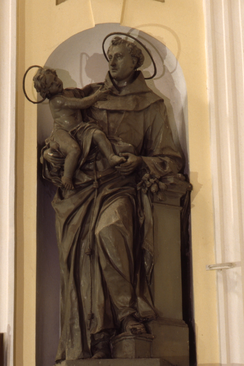 Sant'Antonio da Padova (statua) - ambito napoletano (sec. XIX)