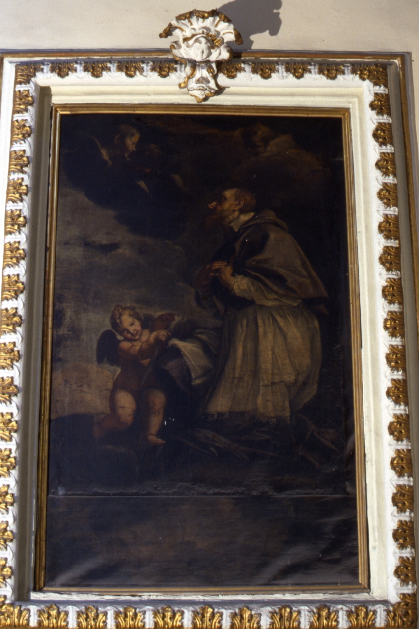 San Bonaventura in preghiera nel deserto (dipinto) di Farelli Giacomo (seconda metà sec. XVII)