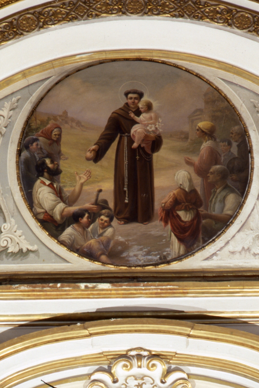 Sant'Antonio da Padova (dipinto) - ambito campano (secondo quarto sec. XX)