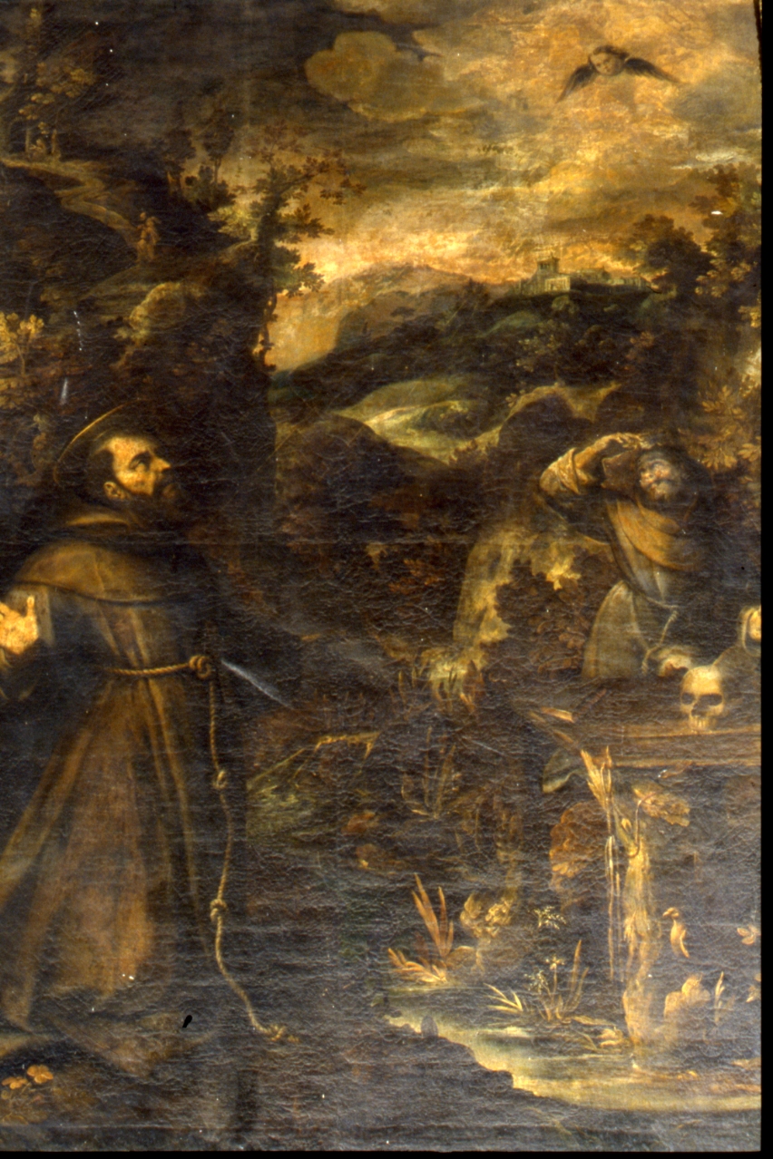San Francesco d'Assisi riceve le stimmate (dipinto) di Ragoglia Michele (ultimo quarto sec. XVII)