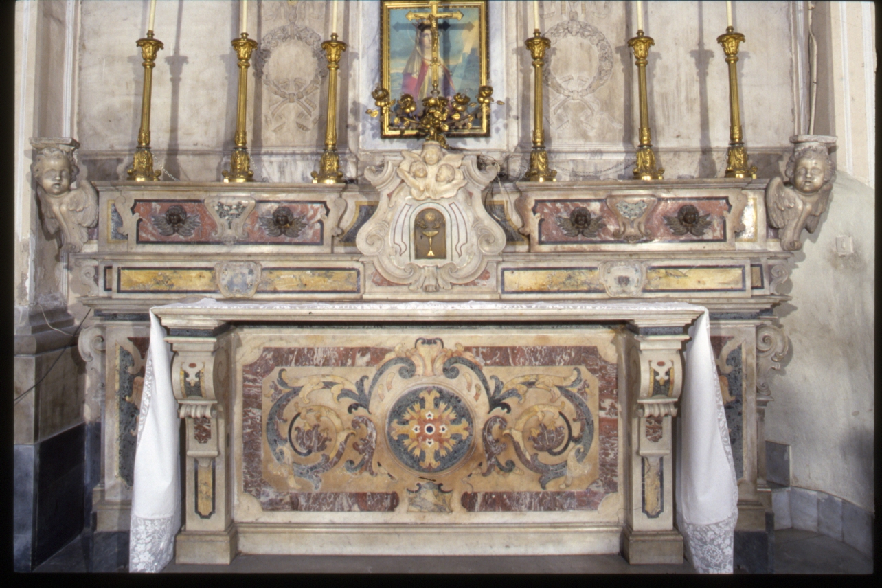 altare - bottega napoletana (sec. XIX)