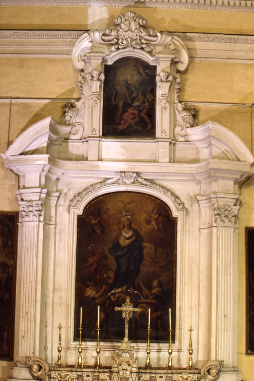 mostra d'altare - bottega napoletana (primo quarto sec. XX)