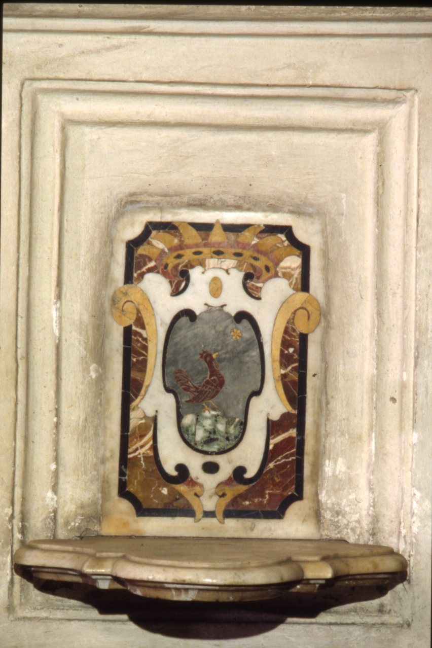 decorazione a intarsio - bottega napoletana (fine sec. XVIII)