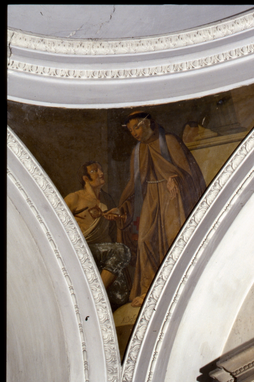 storie della vita di San Pacifico (dipinto, complesso decorativo) di De Feoli A (prima metà sec. XX)