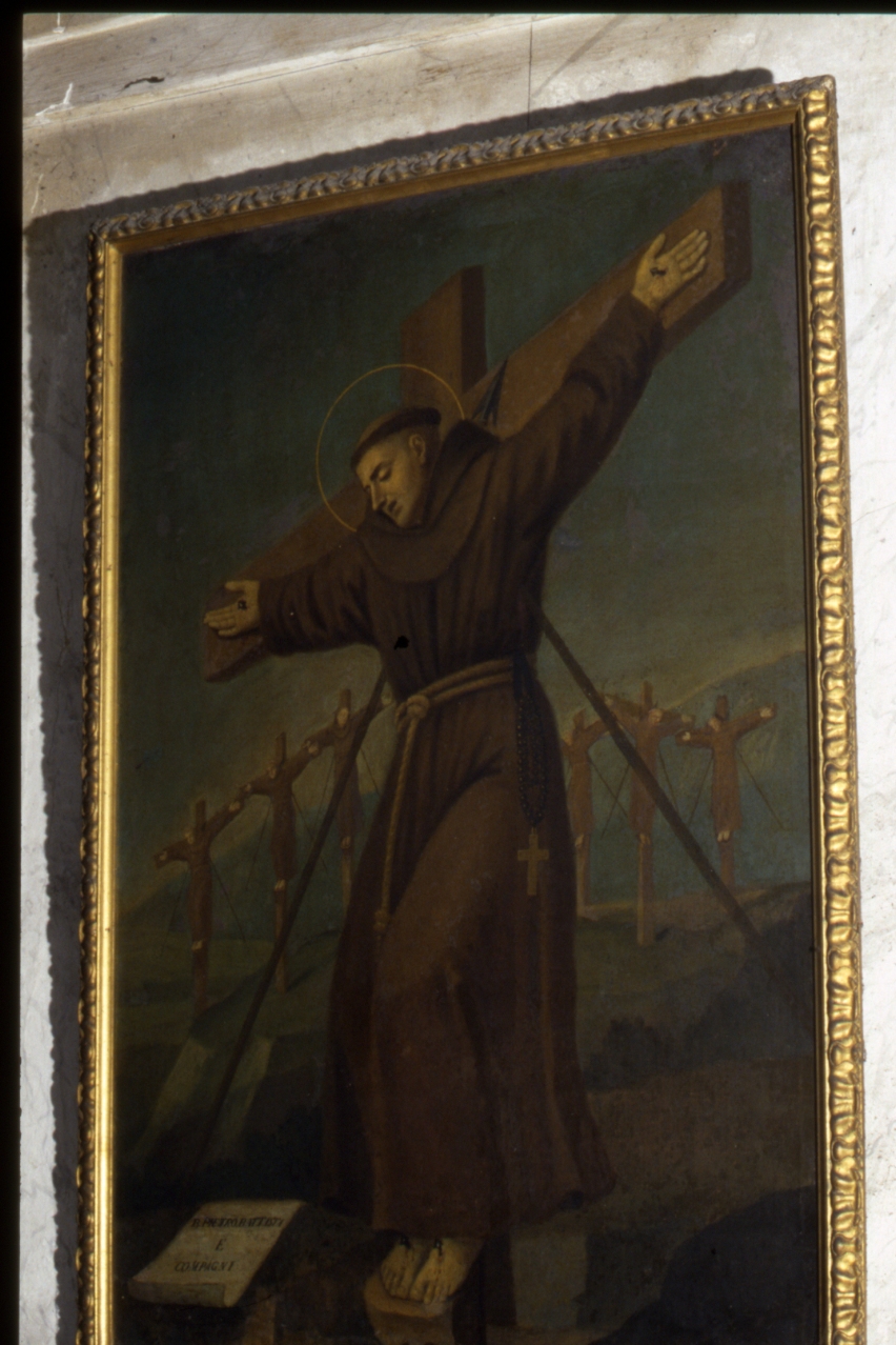 beato Pietro Battista e compagni (dipinto) di De Feoli A (prima metà sec. XX)