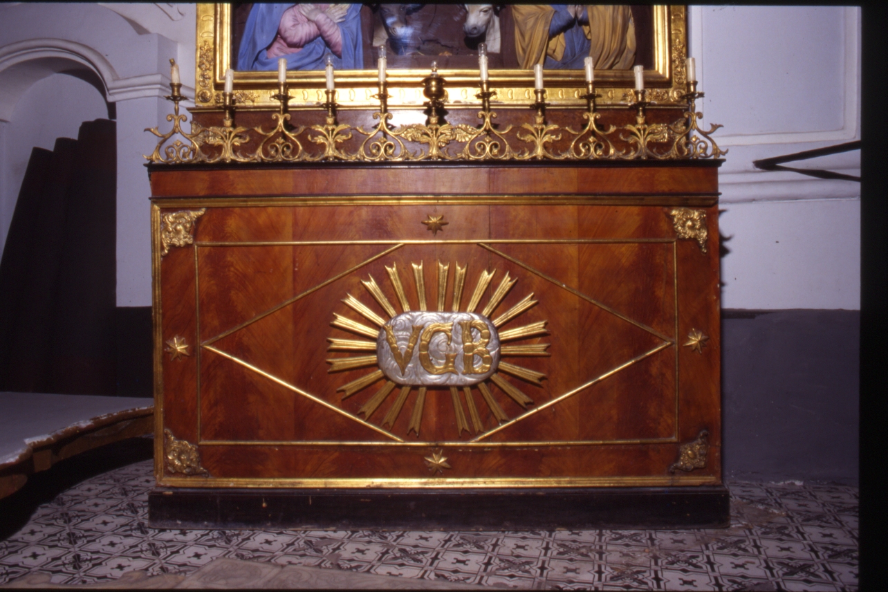 base di scultura - bottega napoletana (seconda metà sec. XIX)