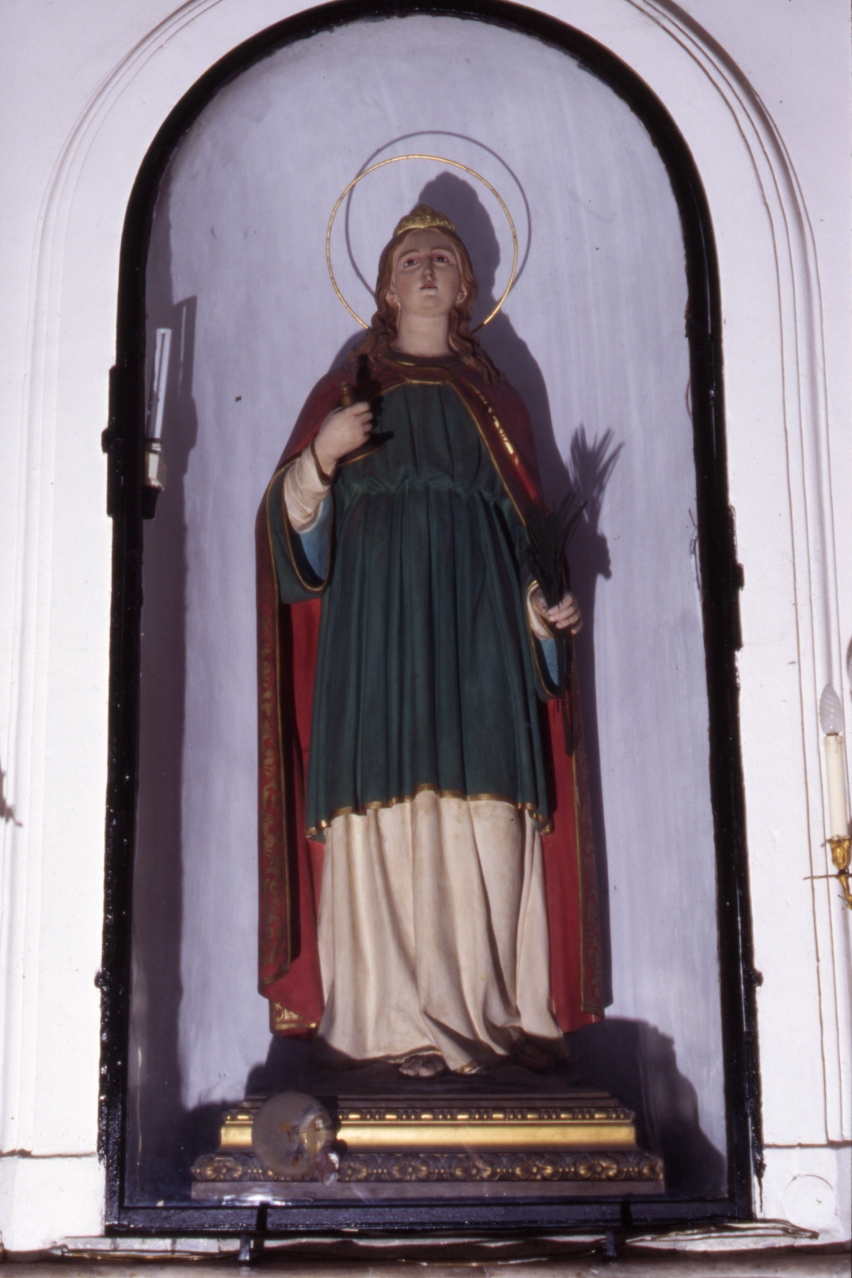 Santa Lucia (statua) - bottega napoletana (seconda metà sec. XIX)