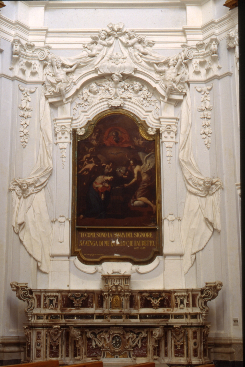 mostra d'altare, serie di Vaccaro Domenico Antonio, Tagliacozzi Canale Nicola, Della Gamba Antonio (secondo quarto sec. XVIII)