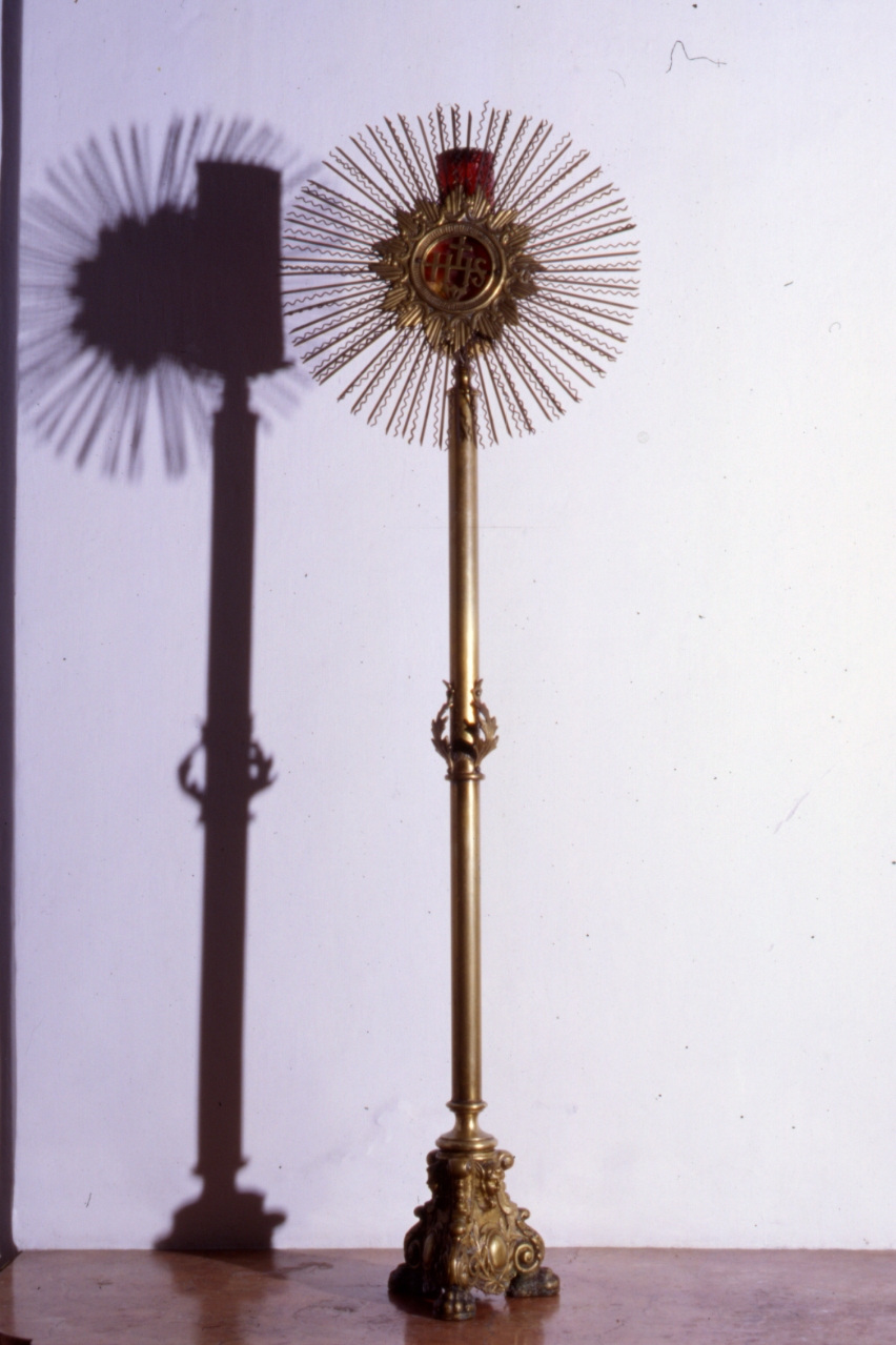 candeliere - bottega napoletana (seconda metà sec. XIX)