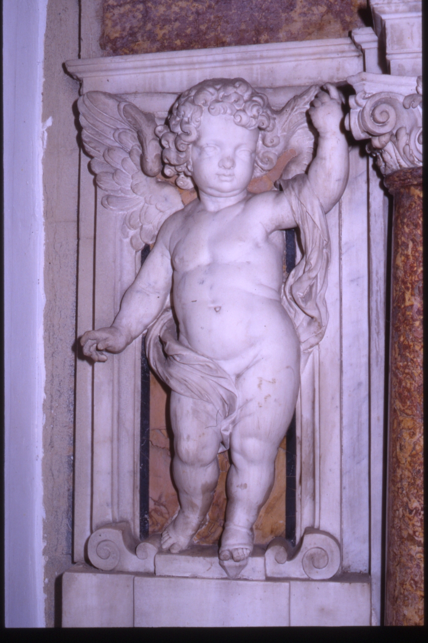 putto (scultura, elemento d'insieme) di Fanzago Cosimo (sec. XVII)