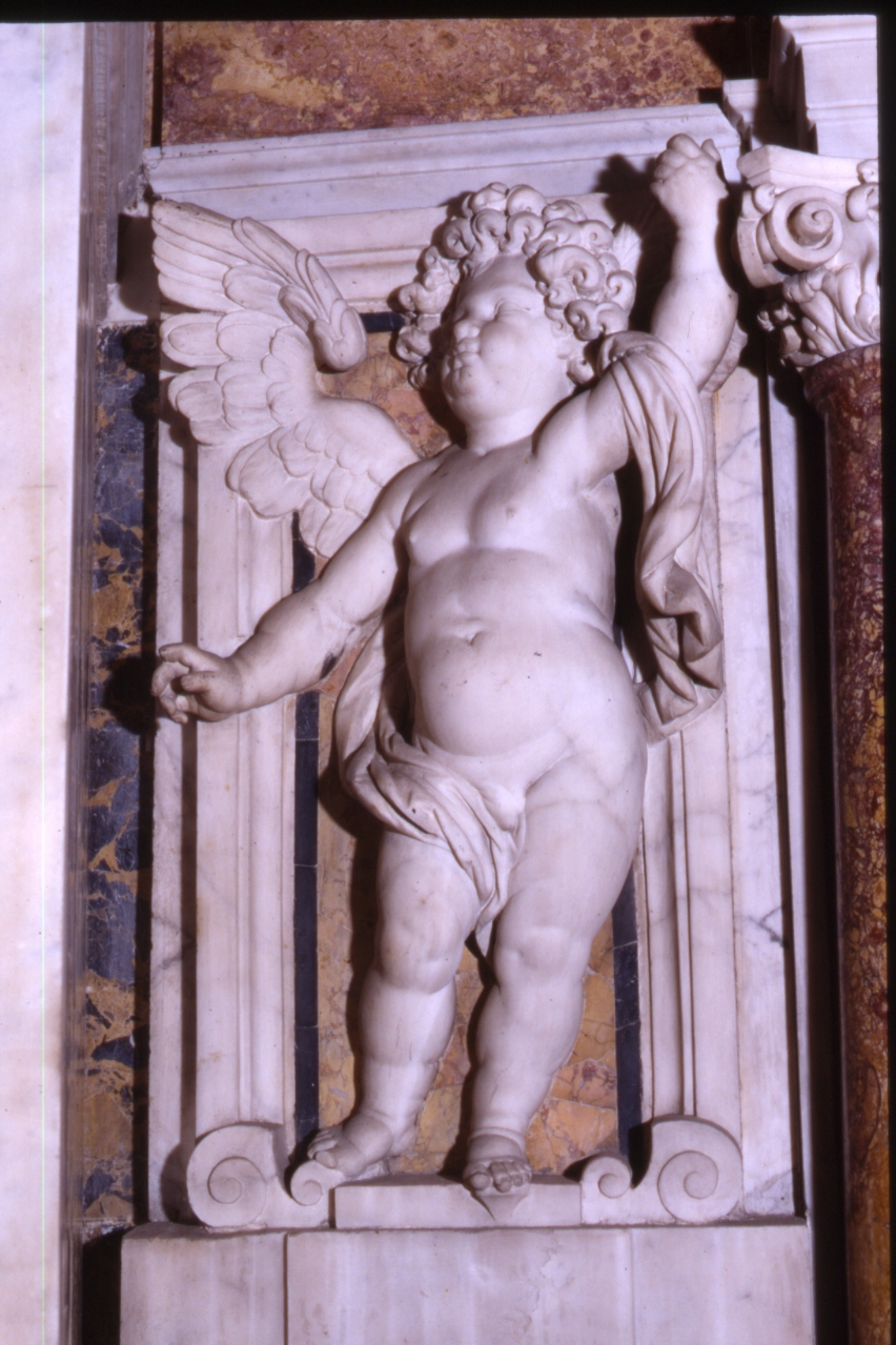 putto (scultura, elemento d'insieme) di Fanzago Cosimo (sec. XVII)