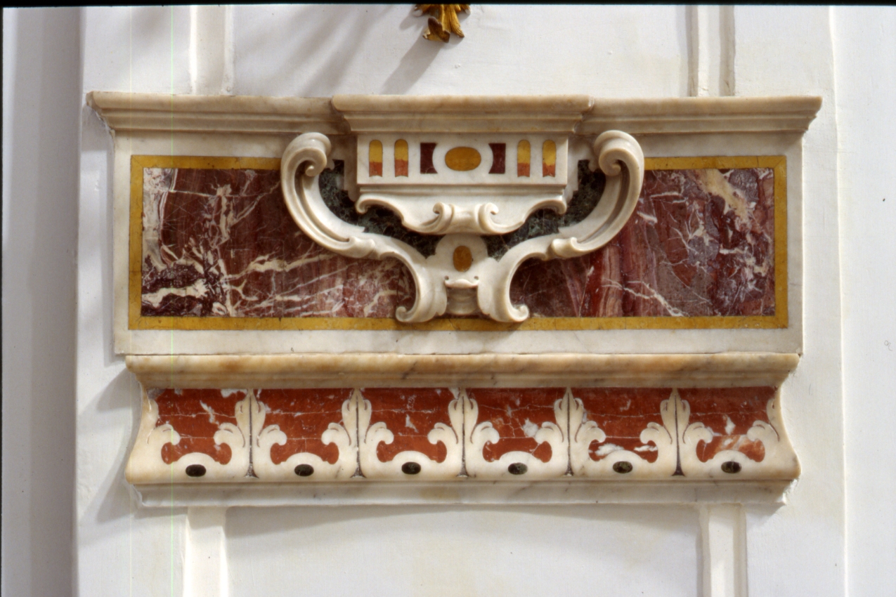 decorazione, serie - bottega napoletana (metà sec. XVIII)