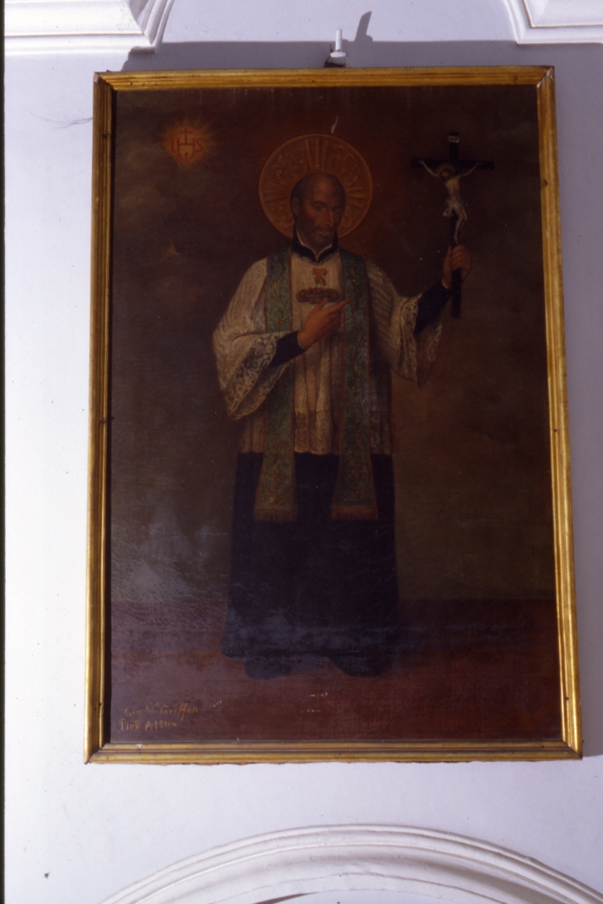 San Francesco di Girolamo (dipinto) di Griffon Gian Marco (sec. XIX)