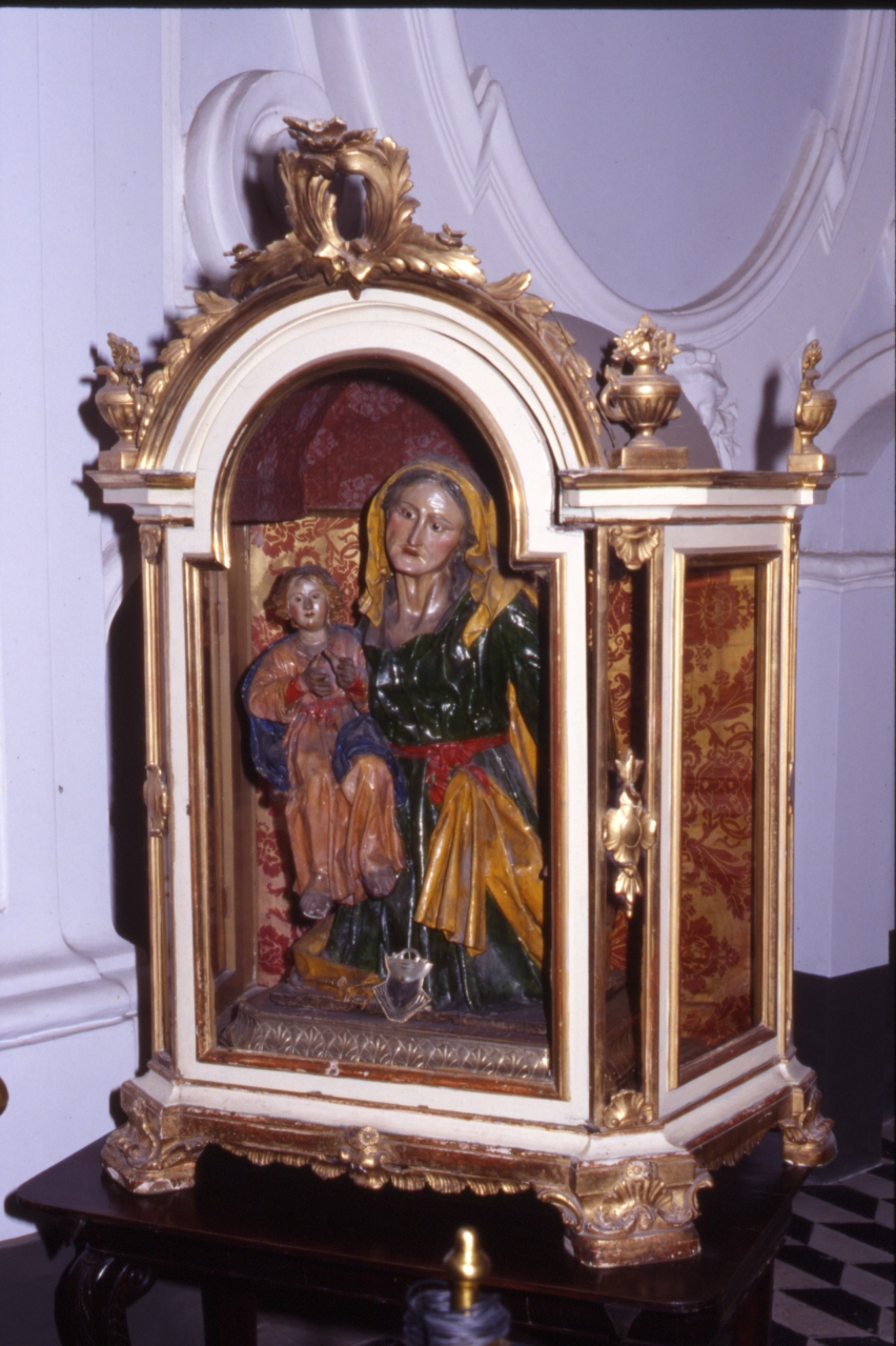 scarabattolo, elemento d'insieme - bottega napoletana (prima metà sec. XIX)