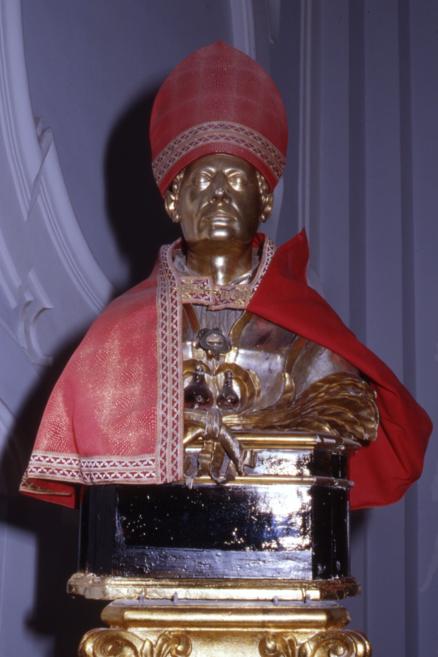 San Gennaro (reliquiario - a busto) - bottega napoletana (prima metà sec. XIX)