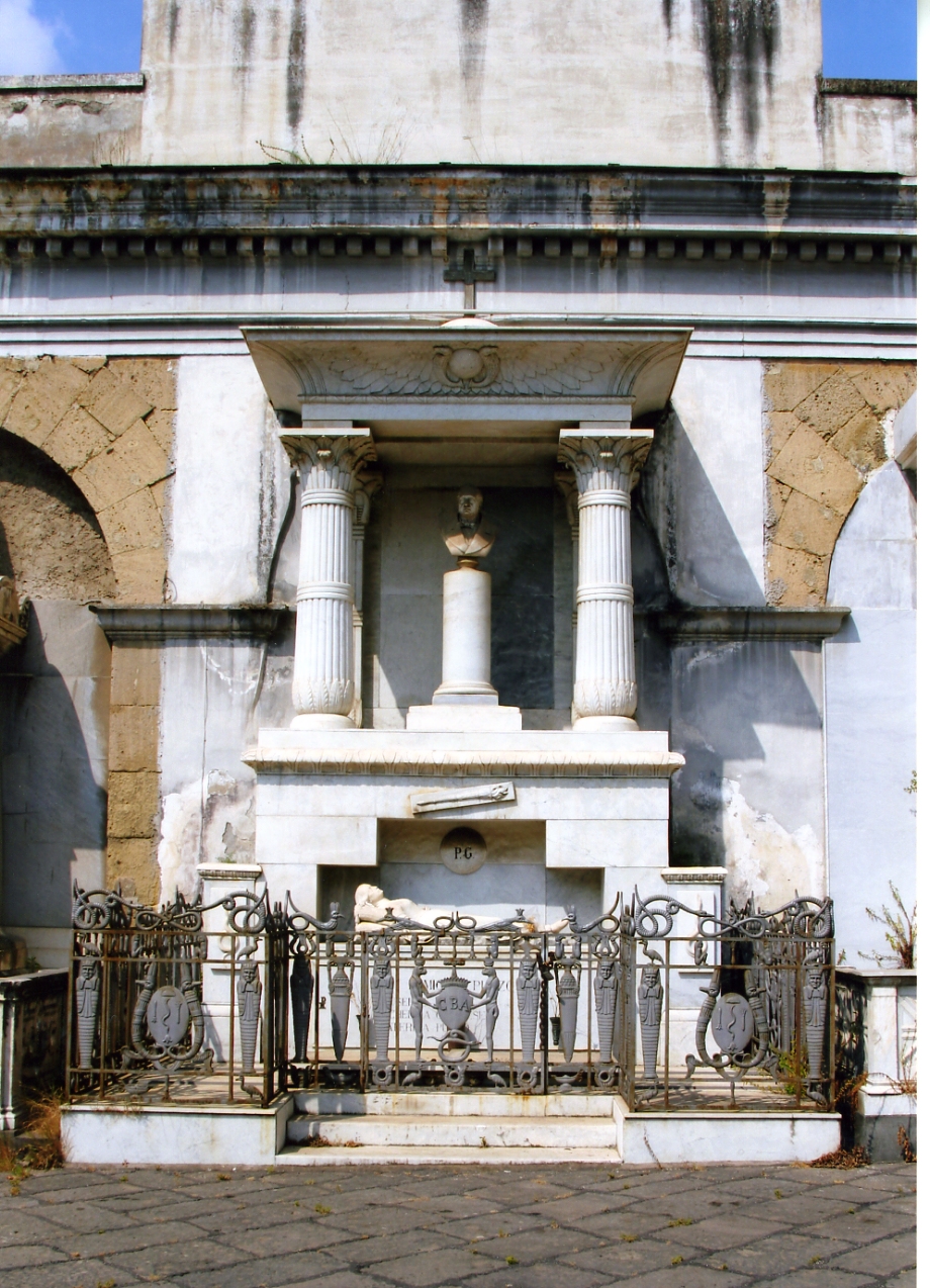 monumento funebre - bottega napoletana (seconda metà sec. XIX)