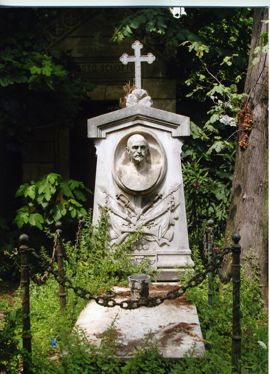 monumento funebre - bottega napoletana (metà sec. XIX)