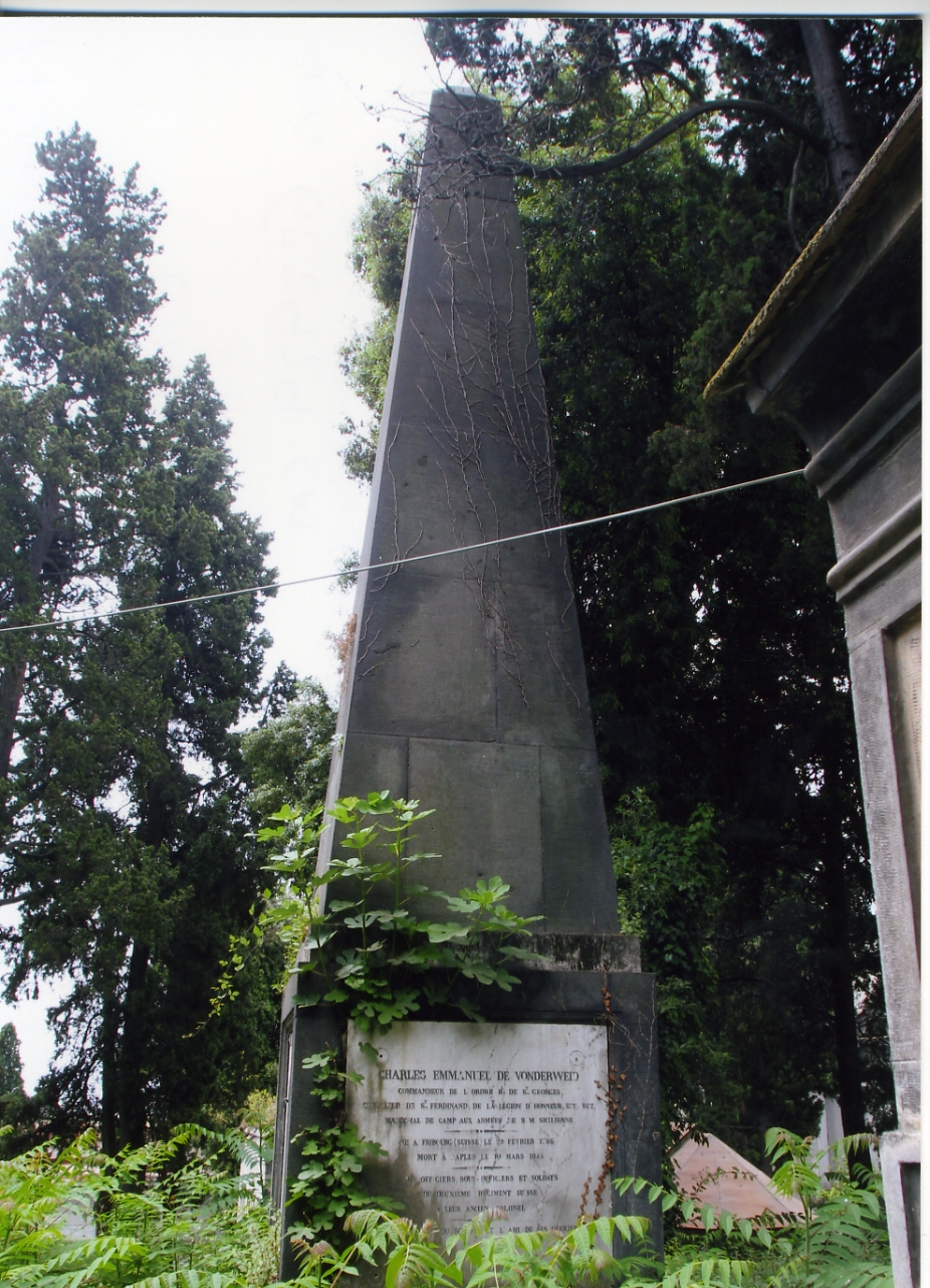 monumento funebre - bottega napoletana (metà sec. XIX)