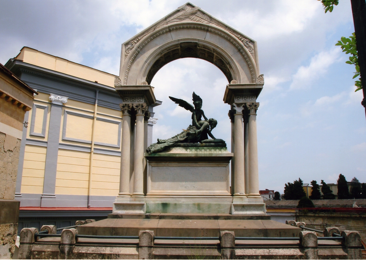monumento funebre, insieme di Curri Antonio (sec. XIX)