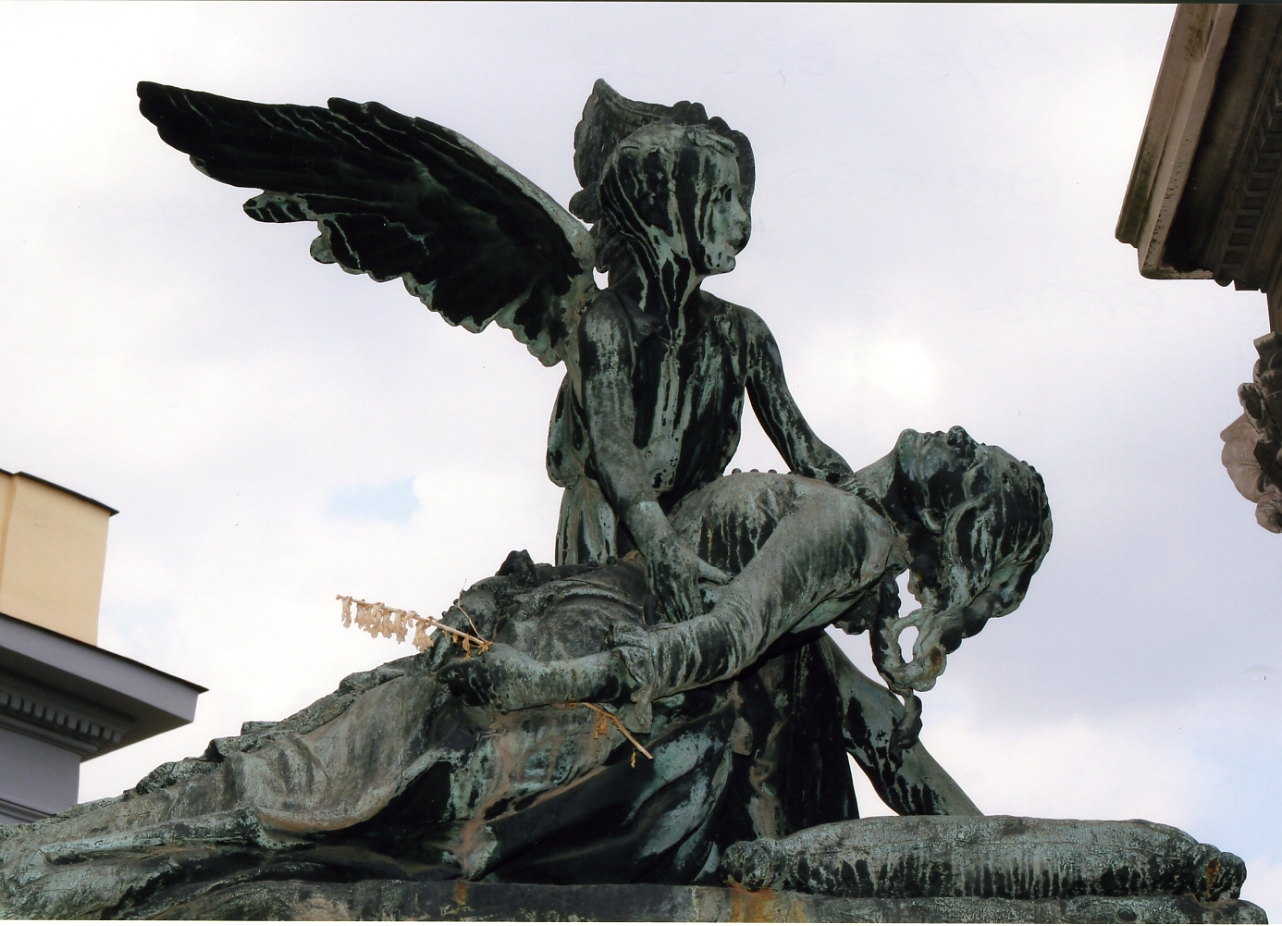 Maria Teresa de Pilla sollevata dall'angelo (gruppo scultoreo) di D'Orsi Achille (sec. XIX)