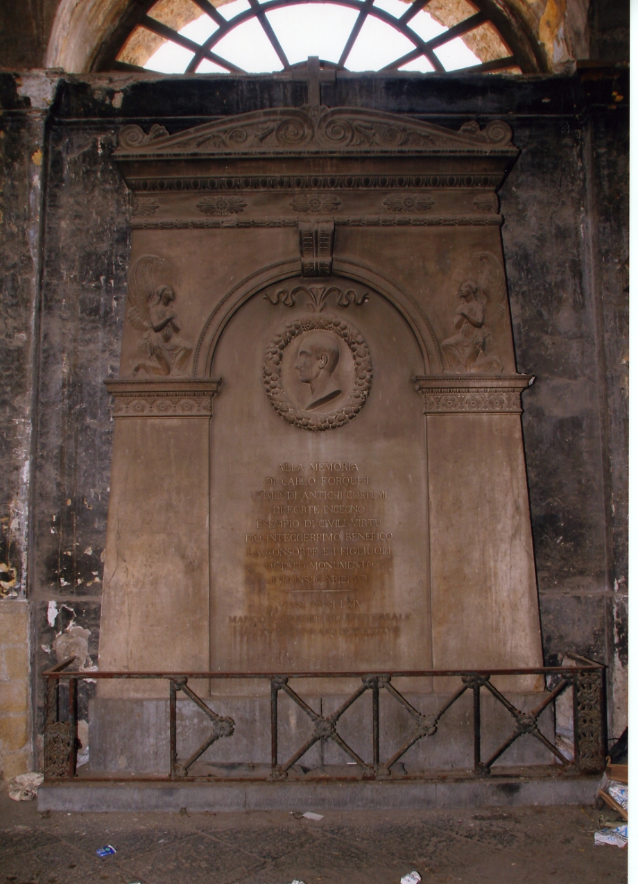 monumento funebre - bottega napoletana (sec. XIX)