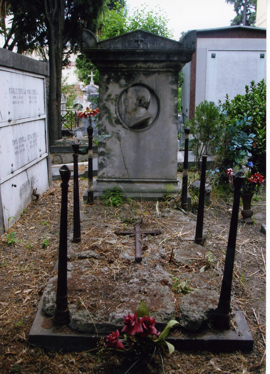 monumento funebre - bottega napoletana (metà sec. XIX)