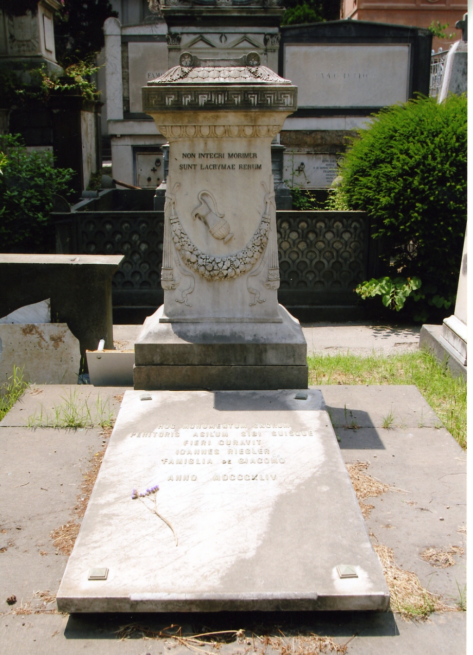 monumento funebre - bottega napoletana (sec. XIX)