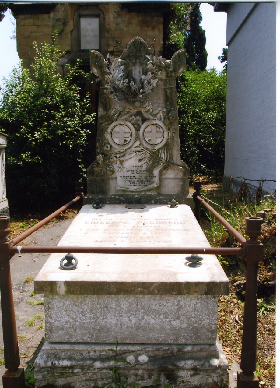 monumento funebre - bottega napoletana (inizio sec. XX)