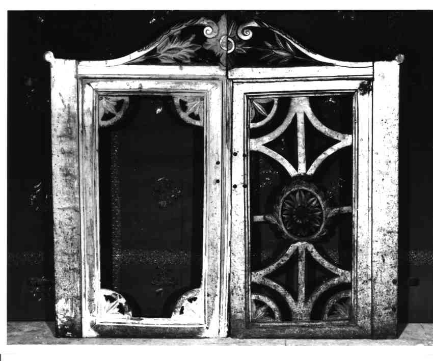 CANCELLETTO DI BALAUSTRATA, ELEMENTO D'INSIEME - manifattura napoletana