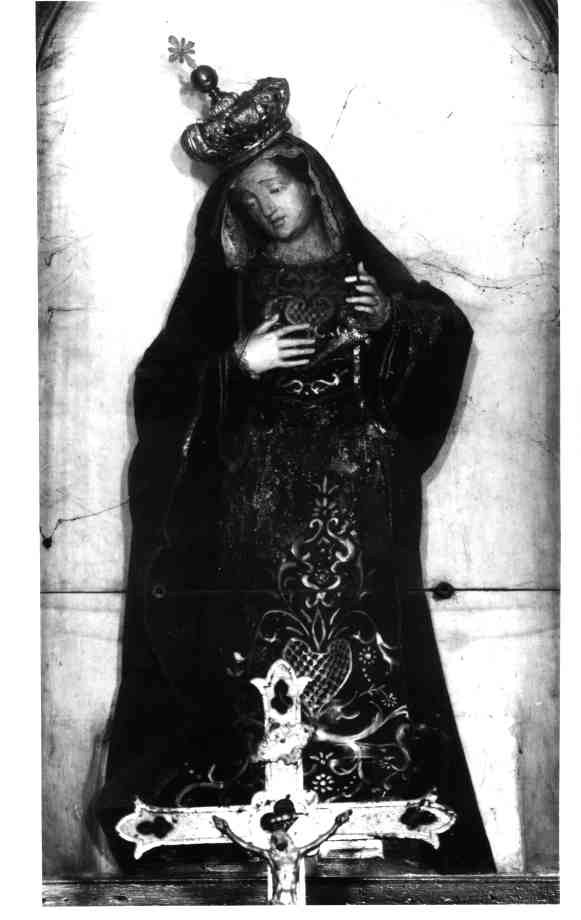 Madonna Addolorata (statua) - bottega napoletana (metà sec. XIX)