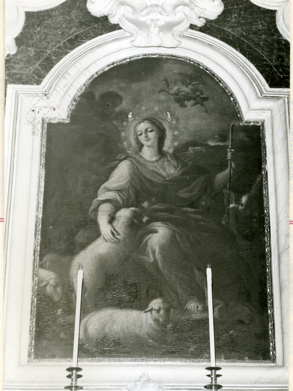 Beata Pastora, Maria Vergine (dipinto) - ambito napoletano (metà sec. XVIII)