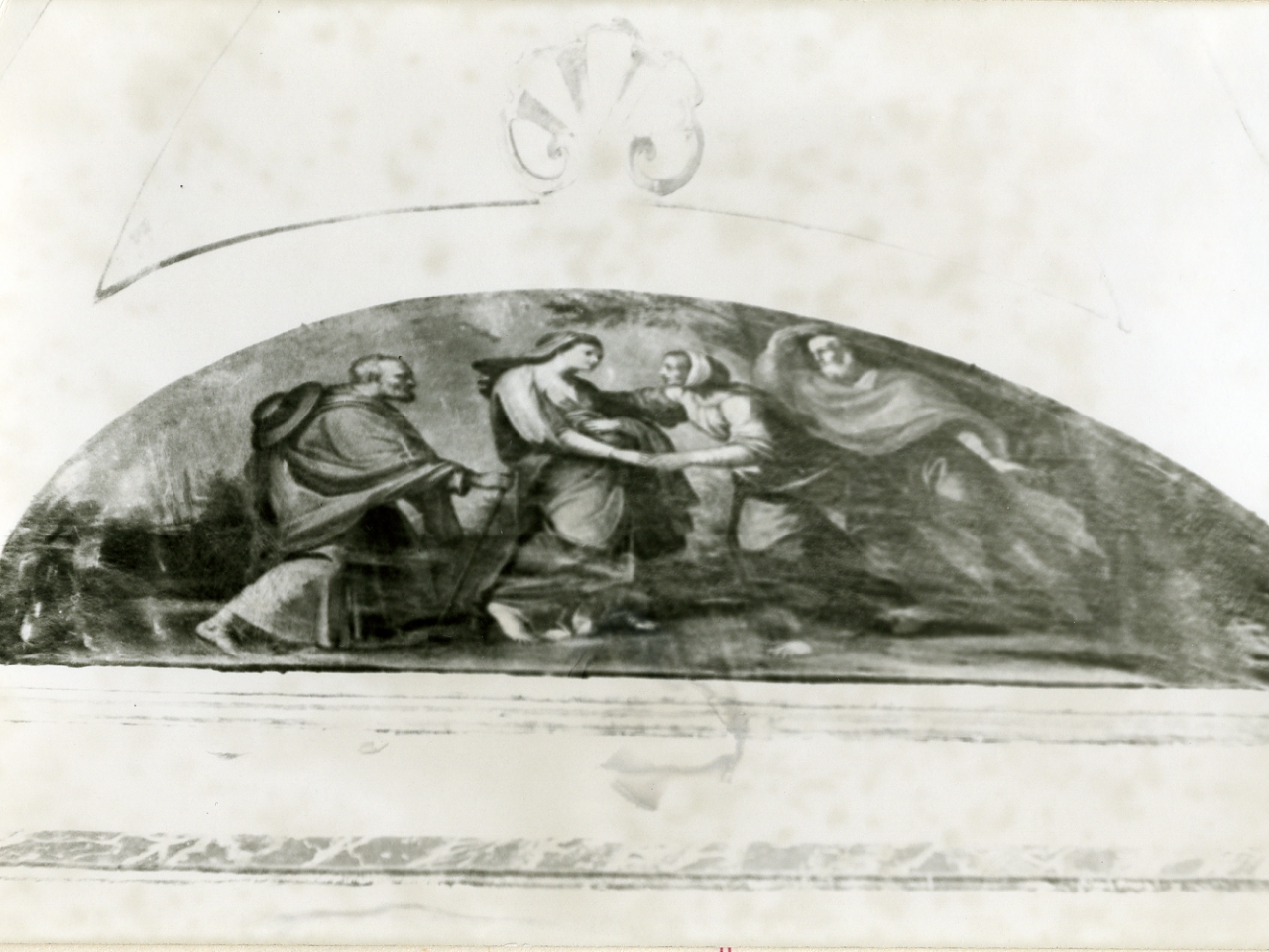 dipinto, coppia - ambito napoletano (inizio sec. XVIII)