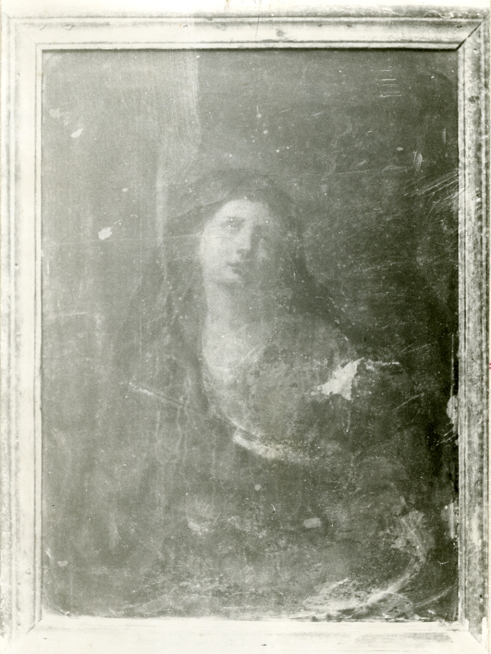 Madonna Addolorata (dipinto) di Vaccaro Andrea (scuola) (seconda metà sec. XVII)