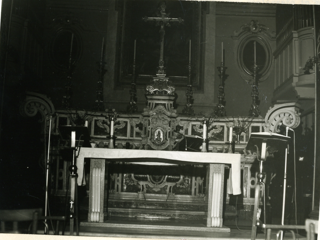 altare maggiore - bottega napoletana (seconda metà sec. XVIII)