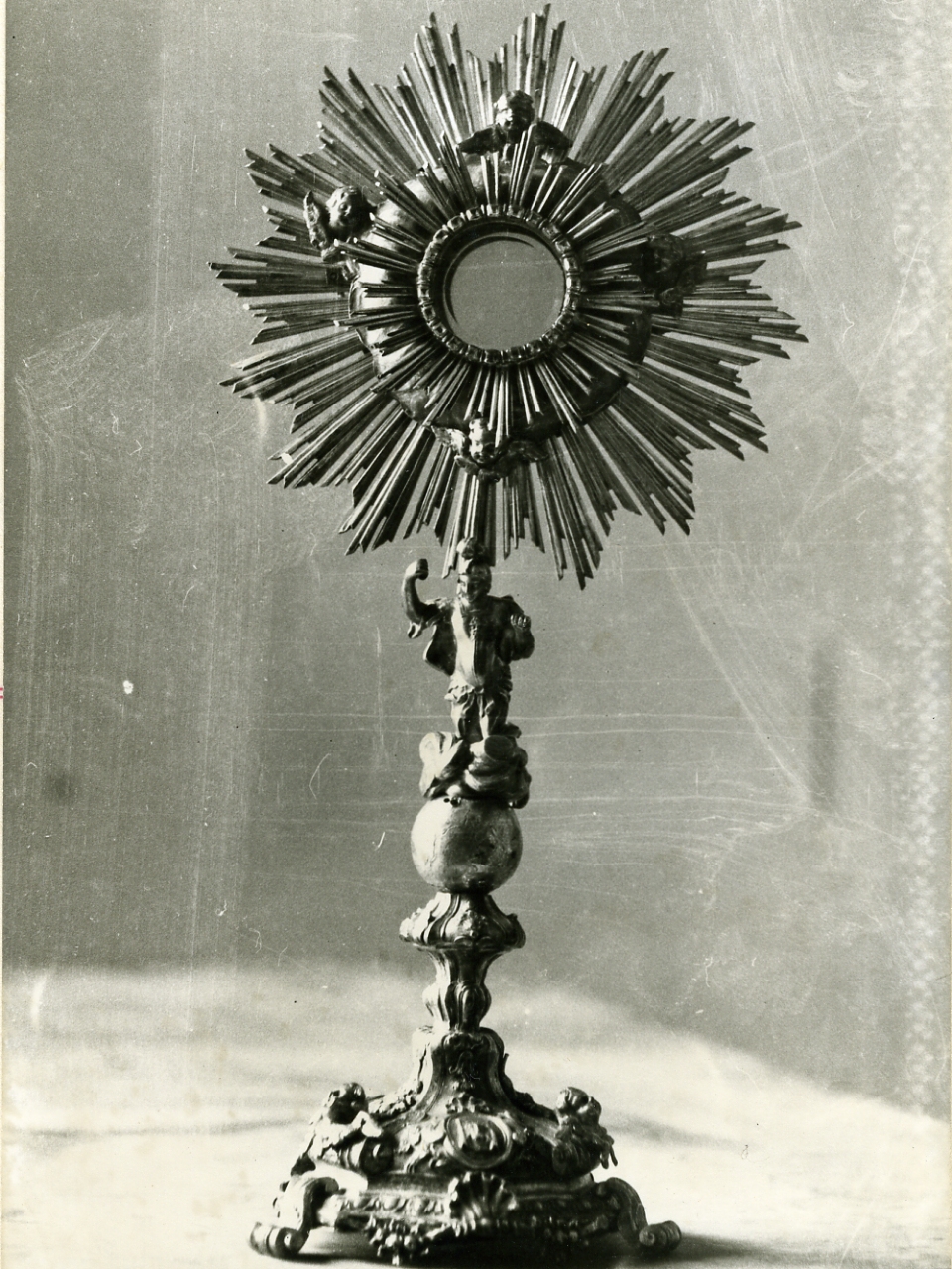 ostensorio - bottega napoletana (prima metà sec. XIX)