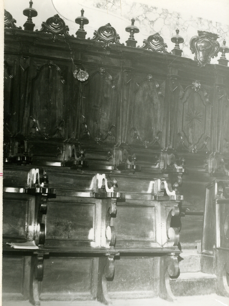 stalli del coro - bottega napoletana (metà sec. XIX)