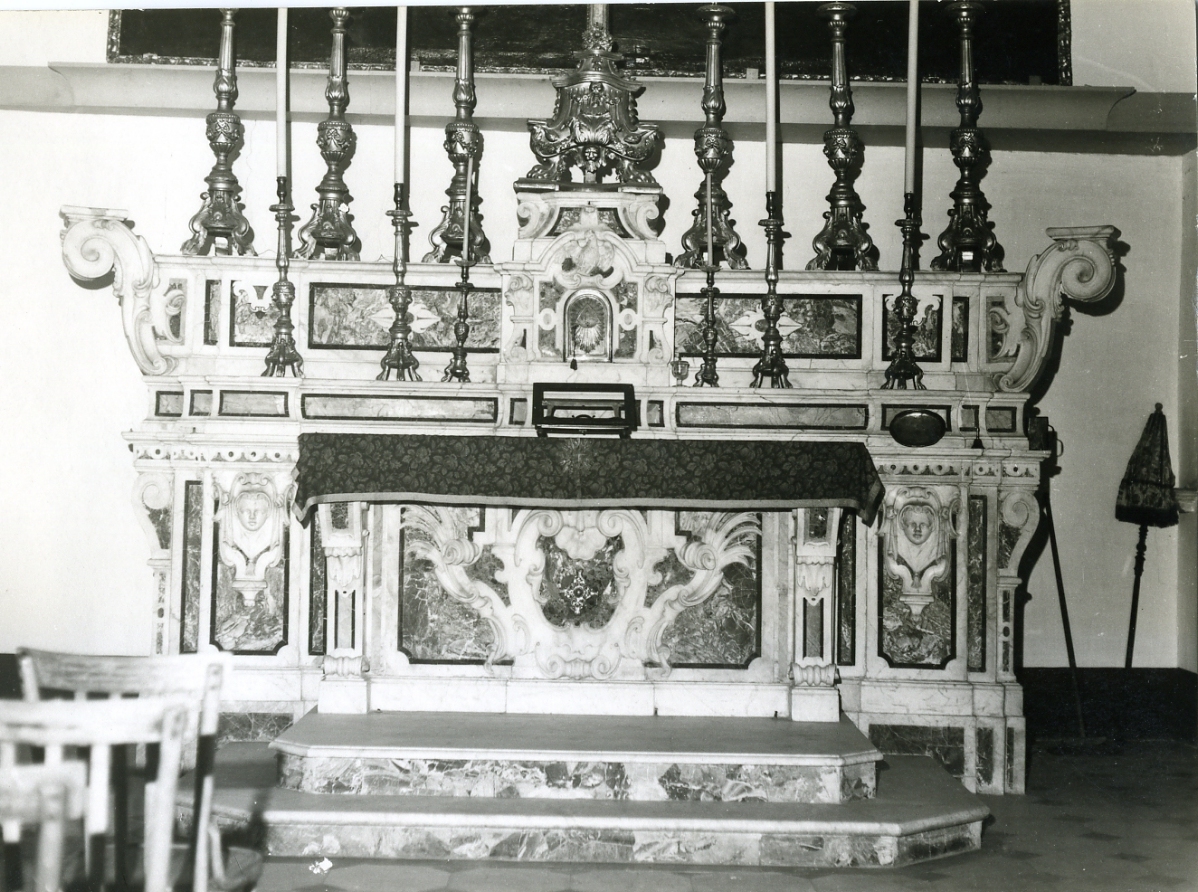 altare maggiore - bottega napoletana (sec. XIX)
