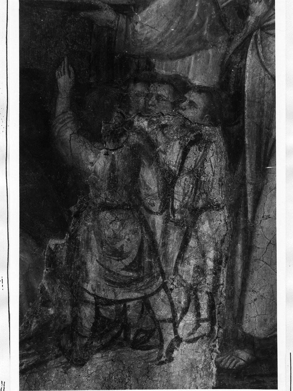 crocifissione di Cristo (dipinto) di Cavallini Pietro (scuola) (metà sec. XIV)