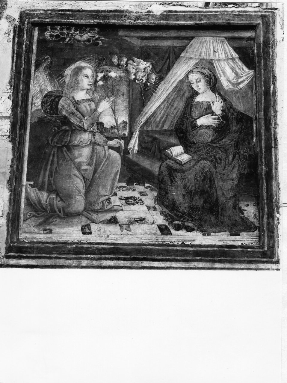 Annunciazione (dipinto) - ambito napoletano (inizio sec. XVI)