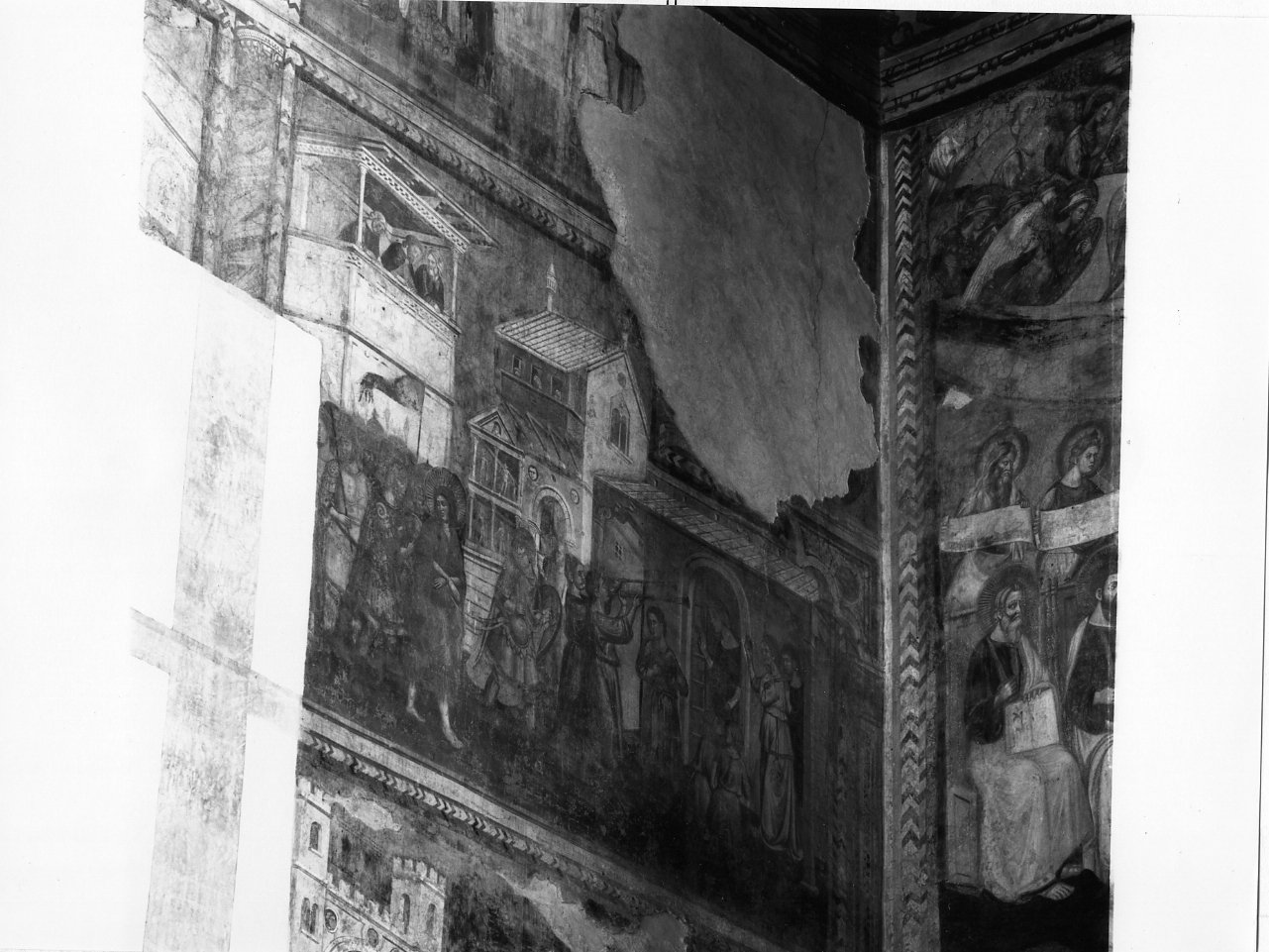 Sant'Agnese condotta nel postribolo (dipinto) di Cavallini Pietro (scuola) (metà sec. XIV)