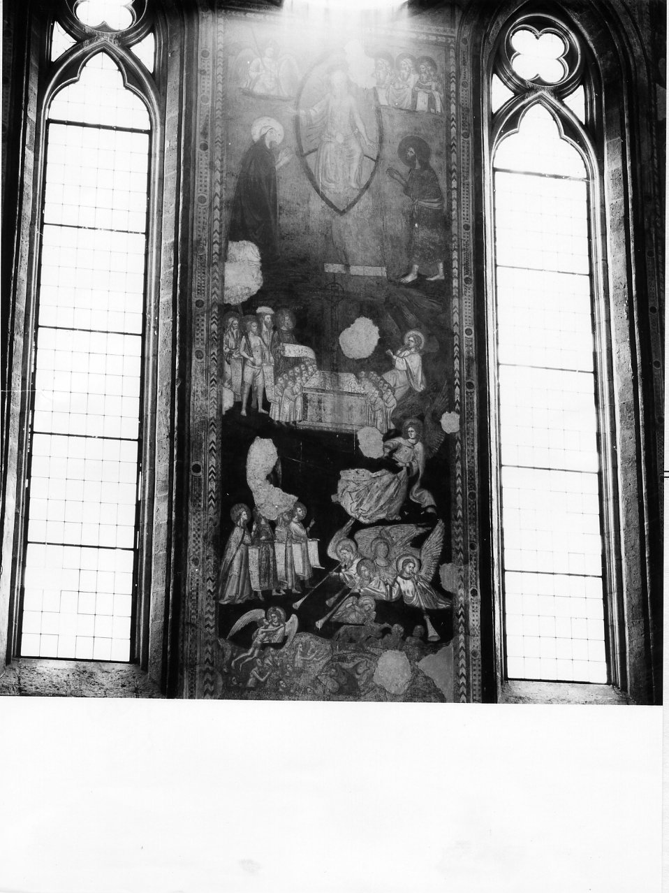 Giudizio Universale (dipinto) - ambito romano (metà sec. XIV)