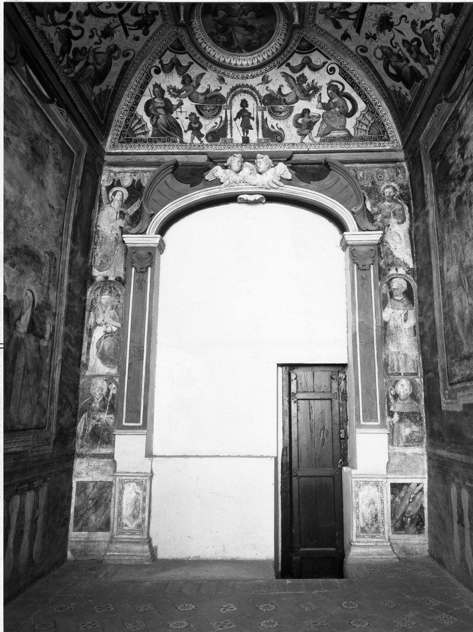 apostoli e Santi (dipinto) - ambito napoletano (metà sec. XVI)